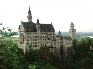 NEUSCHWANSTEIN FROM MARIENBREUCKE